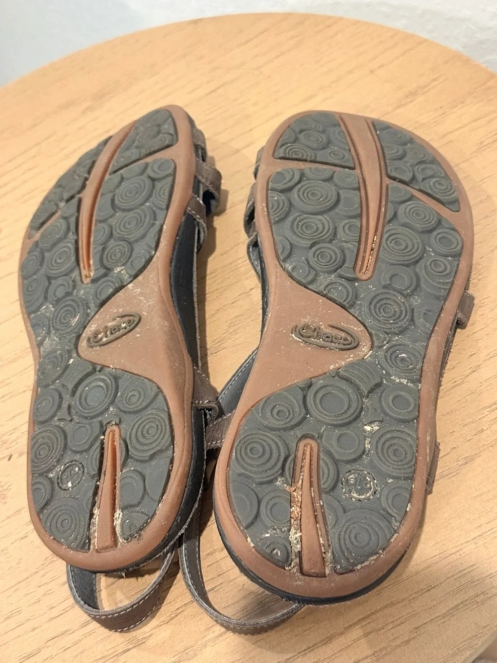 Chaco‎ Kids Brown/Gray Strappy Sandals